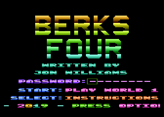 Berks Four atari screenshot