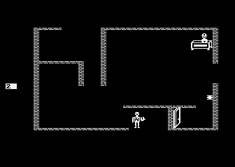 Beyond Castle Wolfenstein atari screenshot