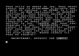 Bichères ou la Quête du Songe atari screenshot