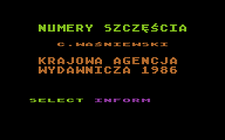 Biorytmy / Numery Szczescia
