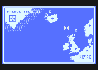 Bismarck - The North Sea Chase atari screenshot
