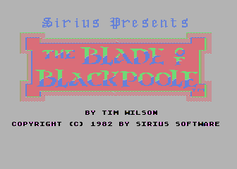 Blade of Blackpoole (The) atari screenshot