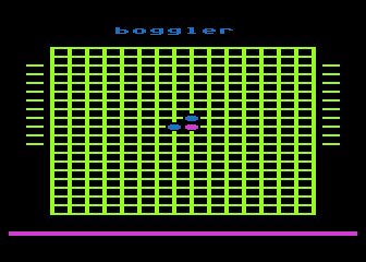 Boggler atari screenshot