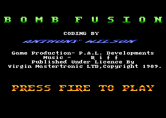 Bomb Fusion atari screenshot