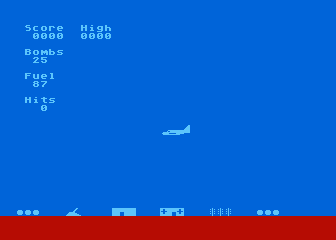 Bomber Attack atari screenshot