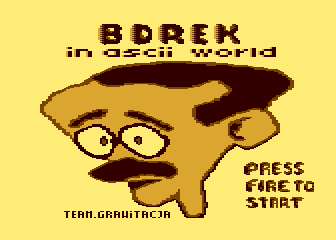 Borek in ASCII World atari screenshot