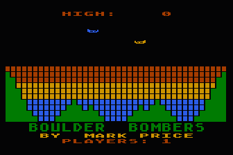 Boulder Bombers atari screenshot
