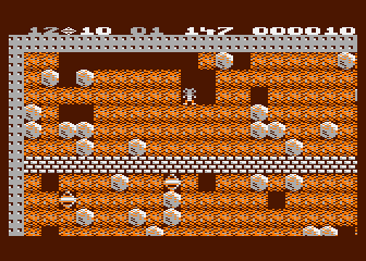 Boulder Dash atari screenshot