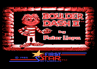 Boulder Dash II atari screenshot