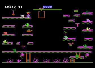 Bounty Bob Strikes Back! atari screenshot