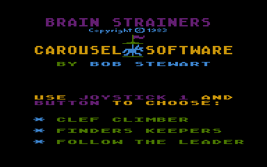 Brain Strainers atari screenshot
