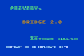 Bridge 2.0 atari screenshot