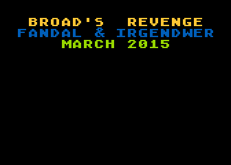 Broad's Revenge atari screenshot