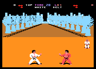 Brutal Karate atari screenshot