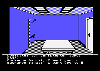 Adventures of Buckaroo Banzai (The) atari screenshot