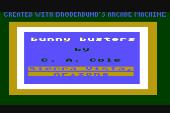 Bunny Busters atari screenshot