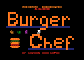 Burger Chef atari screenshot
