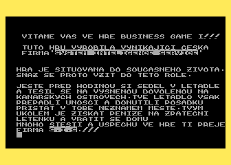 Business Game I atari screenshot