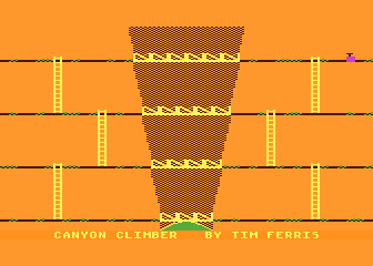 Canyon Climber atari screenshot