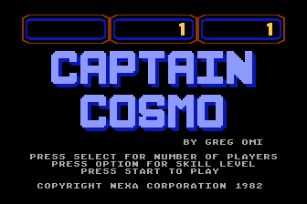 Captain Cosmo atari screenshot