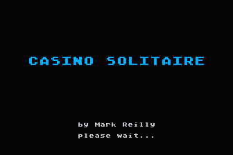 Casino Solitaire atari screenshot