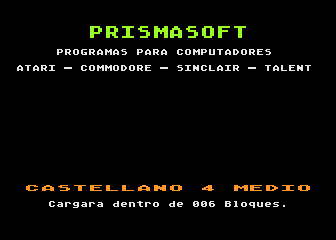 Castellano - 4° Medio - Modulo 3 atari screenshot