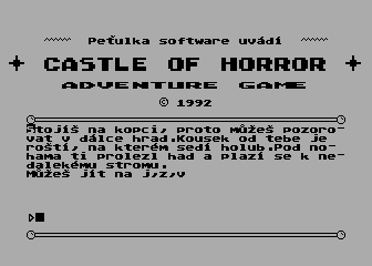 Castle of Horror atari screenshot