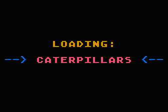 Caterpillars atari screenshot