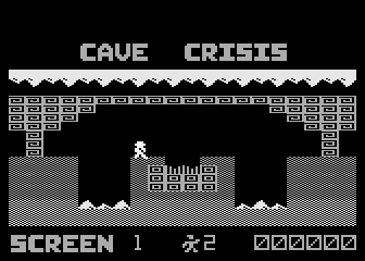 Cave Crisis atari screenshot