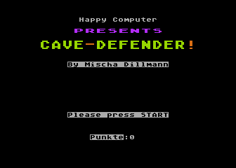 Cave-Defender atari screenshot