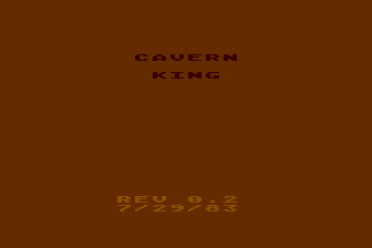 Cavern King atari screenshot