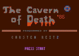 Cavern of Death (The) atari screenshot