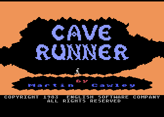 Caverunner atari screenshot