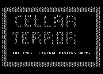 Cellar Terror atari screenshot