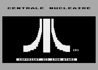 Centrale Nucléaire atari screenshot
