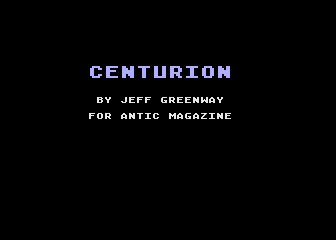 Centurion atari screenshot