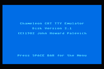 Chameleon CRT Terminal Emulator atari screenshot