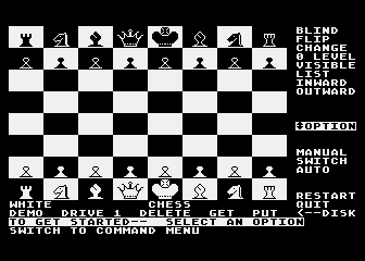 Chess 7.0 atari screenshot