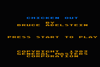 Chicken Out atari screenshot