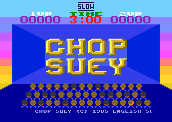 Chop Suey atari screenshot