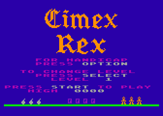 Cimex Rex atari screenshot