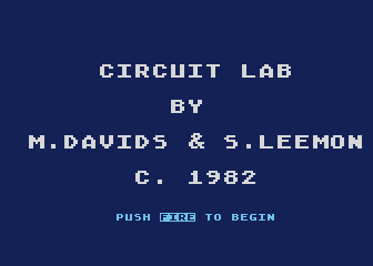 Circuit Lab atari screenshot