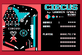 Circus atari screenshot