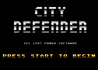 City Defender atari screenshot