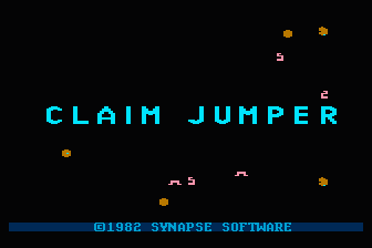 Claim Jumper atari screenshot