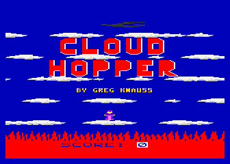 Cloud Hopper atari screenshot