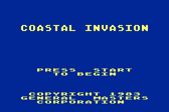 Coastal Invasion atari screenshot