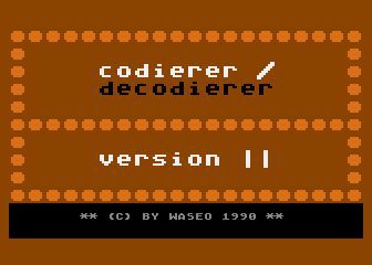 Codierer / Decodierer atari screenshot
