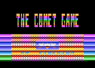 Comet Game (The) atari screenshot