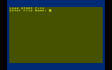 VIDTEX atari screenshot